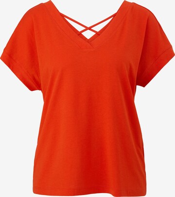 s.Oliver Shirt in Oranje: voorkant