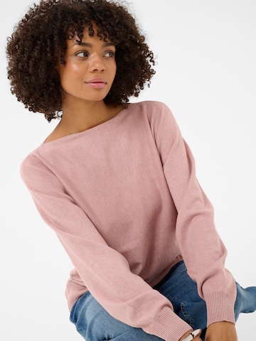 CULTURE Sveter 'CUannemarie' - Ružová