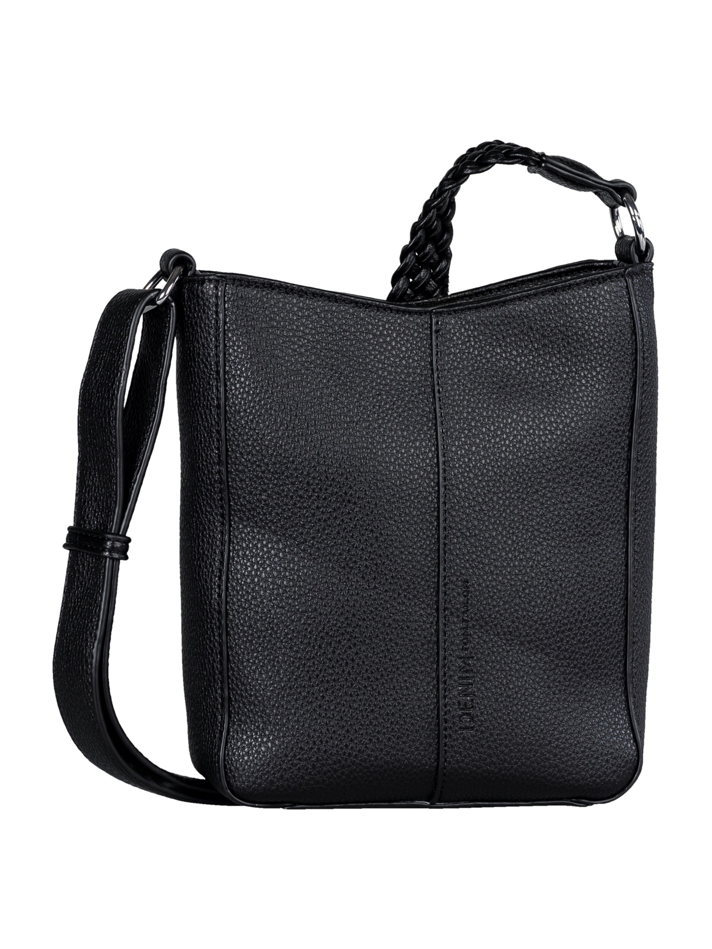 Sac à bandoulière 'Neda' TOM TAILOR DENIM en noir : devant