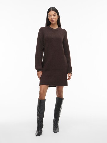 VILA Kleid 'VIRETTA' in Braun