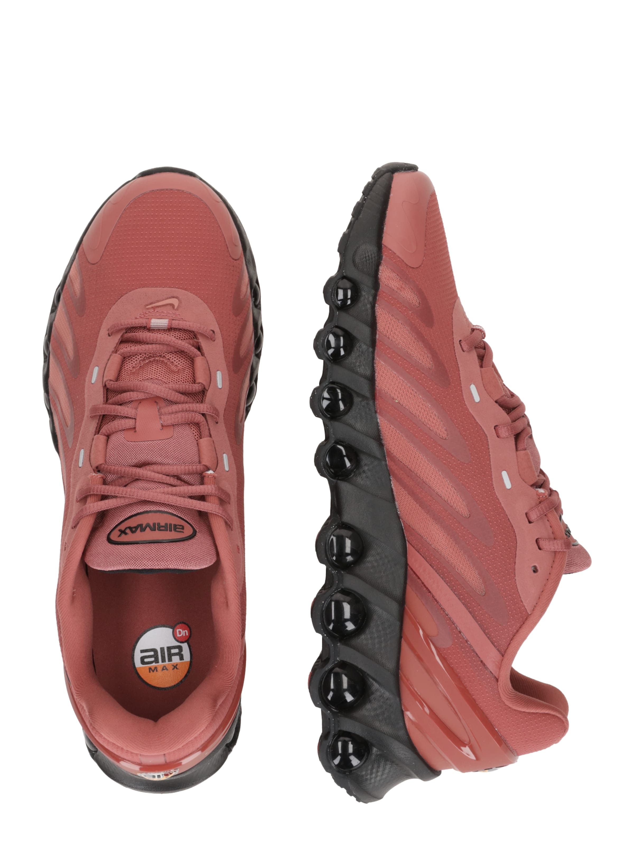 ruda Nike Sportswear Sportbačiai be auliuko 'AIR MAX DN8': šonas