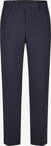 HECHTER PARIS Trousers with creases 'NOS MF' in Blue: front