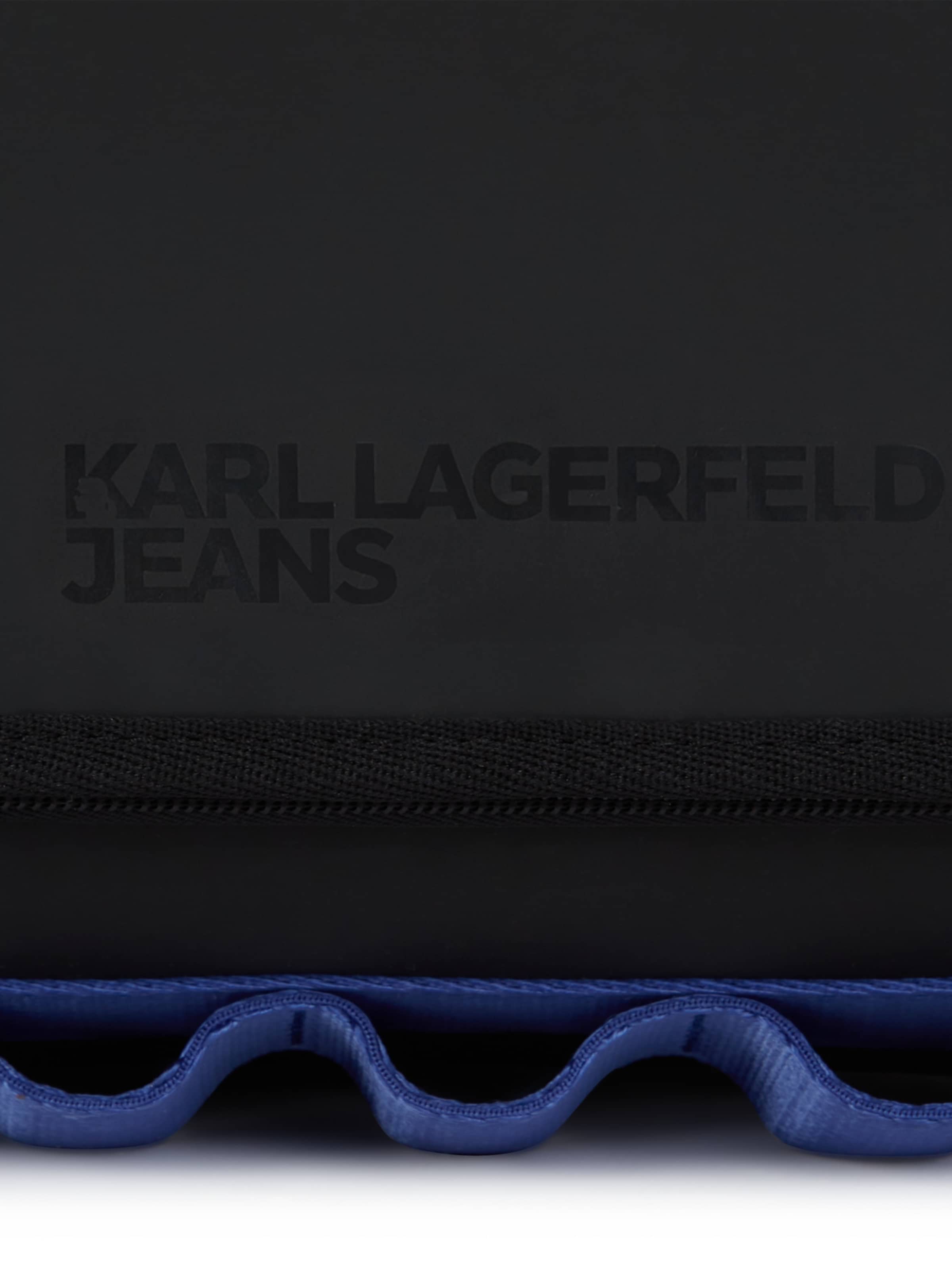 KARL LAGERFELD JEANS Toaletná taška - Čierna