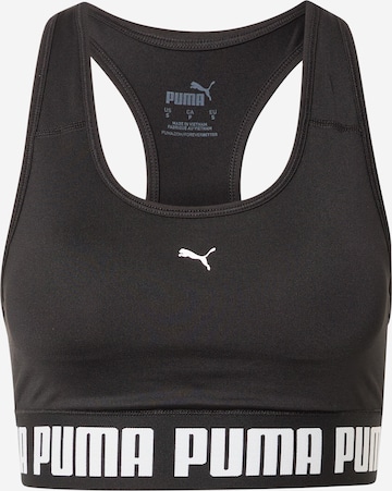 PUMA Bralette Sports bra in Black: front