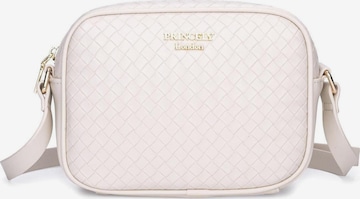 Sac bandoulière 'Maya' Princely London en blanc : devant