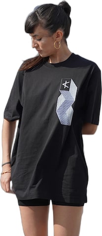 Kanten - Camiseta 'T-Shirt Dekki' en negro: frente