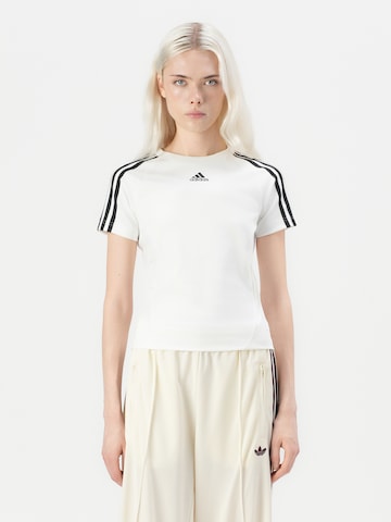 ADIDAS ORIGINALS Shirt 'TEAMGEIST' in White: front