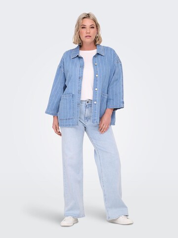 ONLY Carmakoma Blouse 'KIRSI' in Blauw