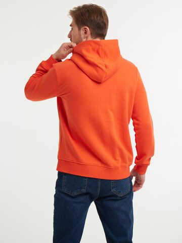 WEM Fashion Zip-Up Hoodie 'Spell' in Orange