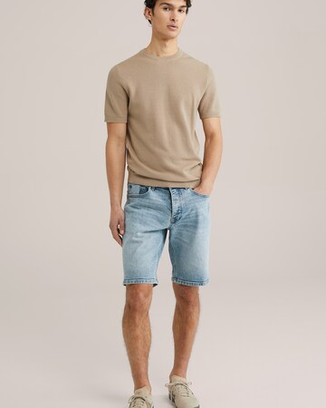WE Fashion Обычный Джинсы в Синий