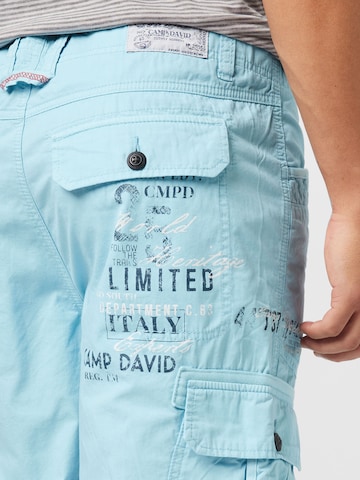 CAMP DAVID Regular Shorts 'Cinque Terre' in Blau