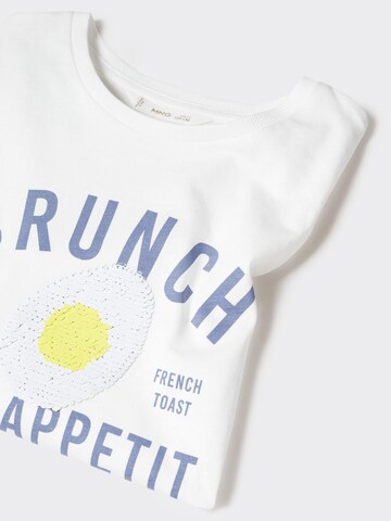 MANGO KIDS Shirt 'BRUNCH' in Beige