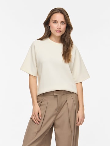 T-shirt 'VIReflect' VILA en beige : devant
