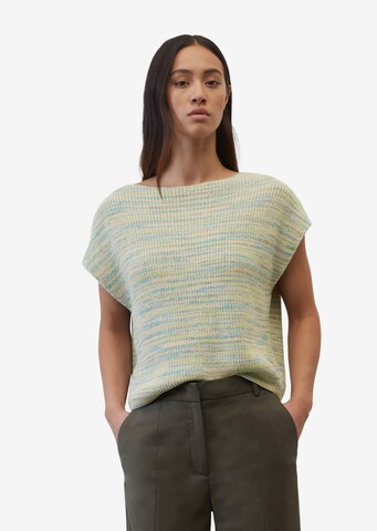 Pull-over Marc O'Polo en beige : devant