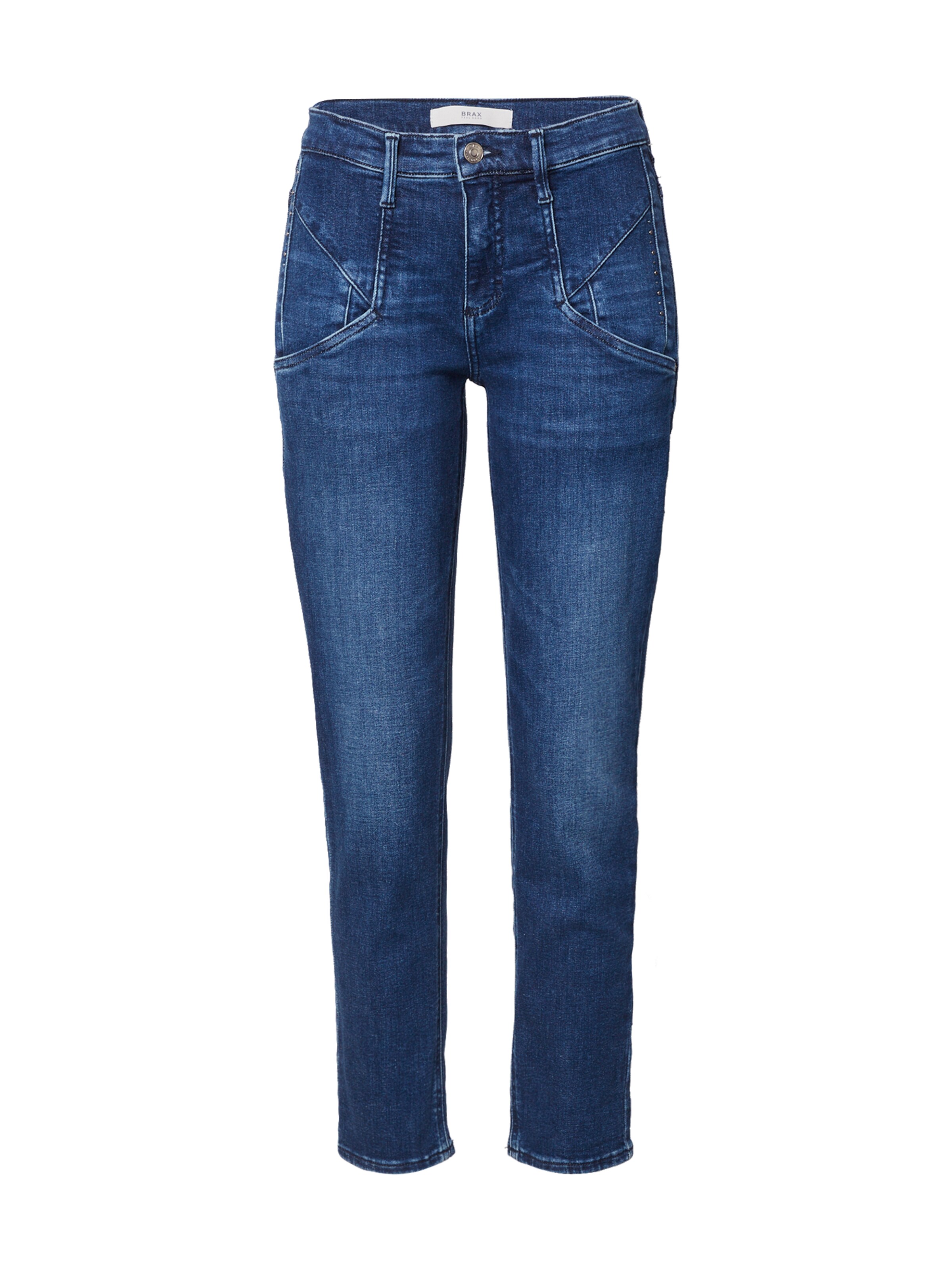 BRAX Slimfit Jeans 'Merrit' in Blauw: voorkant