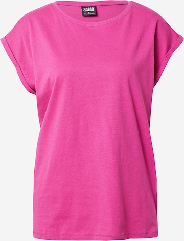 Urban Classics Shirt in Roze: voorkant