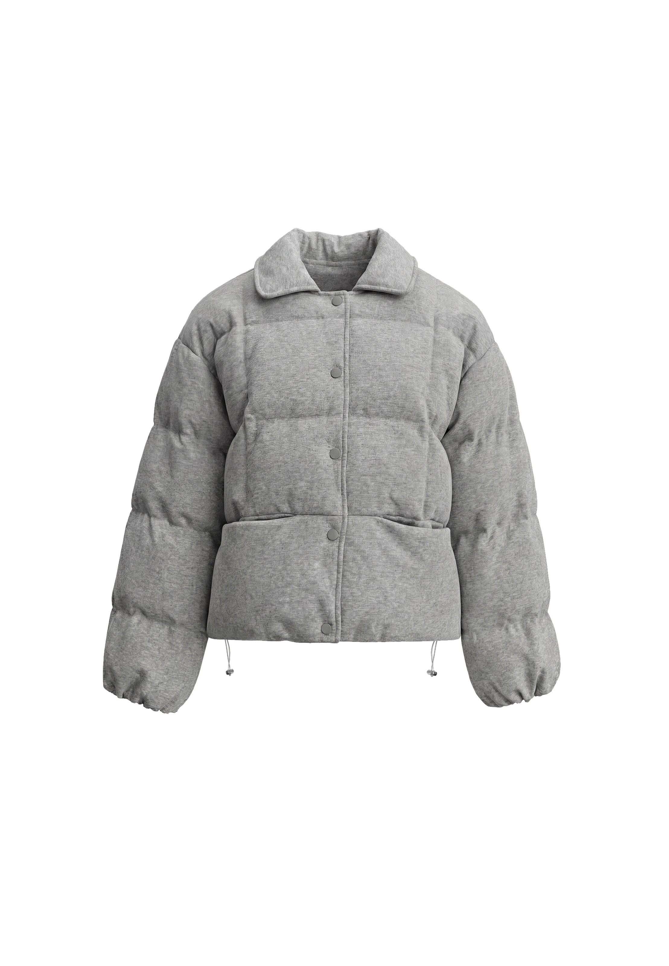 MYMO - Casaco de inverno em cinzento: frente