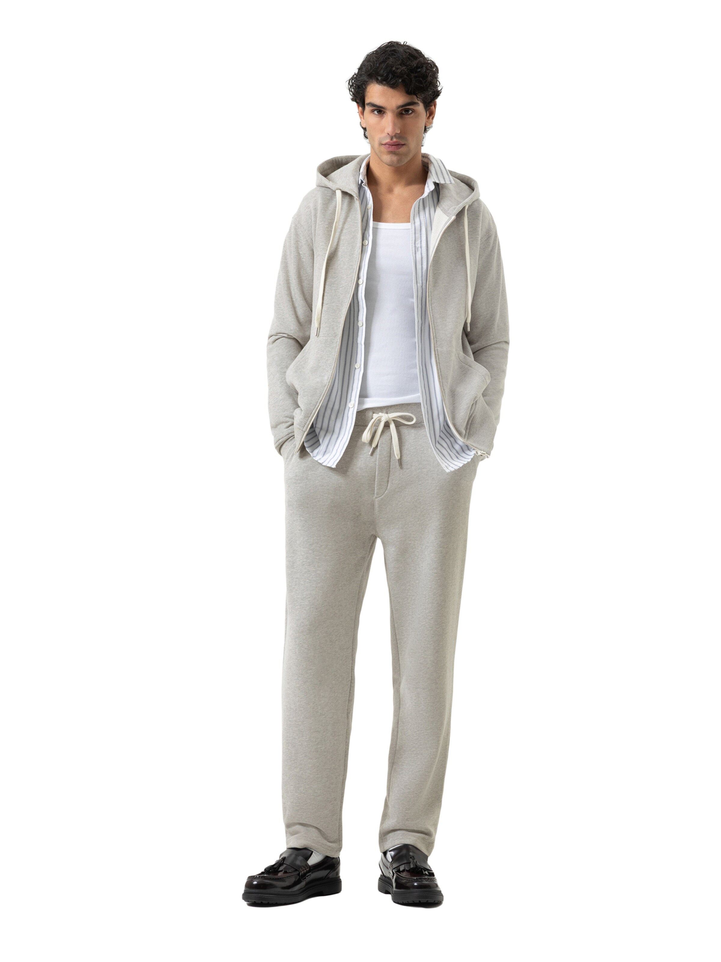 Mey Pyjamahose 'Cotton Leisure' in Grau