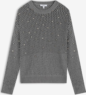 Twist Sweater in Grey: front