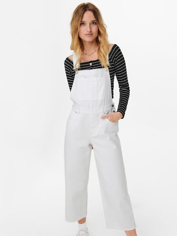 ONLY Overalls in White: front