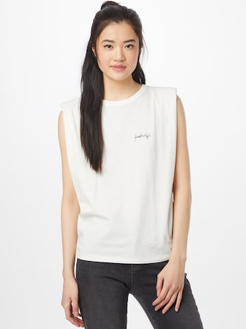 KENDALL + KYLIE Top in White: front