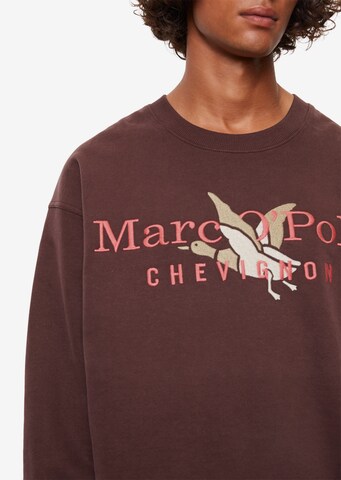 Marc O'Polo Sweatshirt in Rood