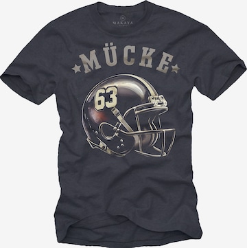 MAKAYA Shirt in Grey: front