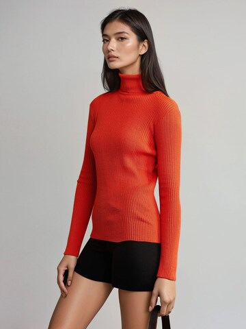 My fashion Sweater 'Pullover' in Orange: front