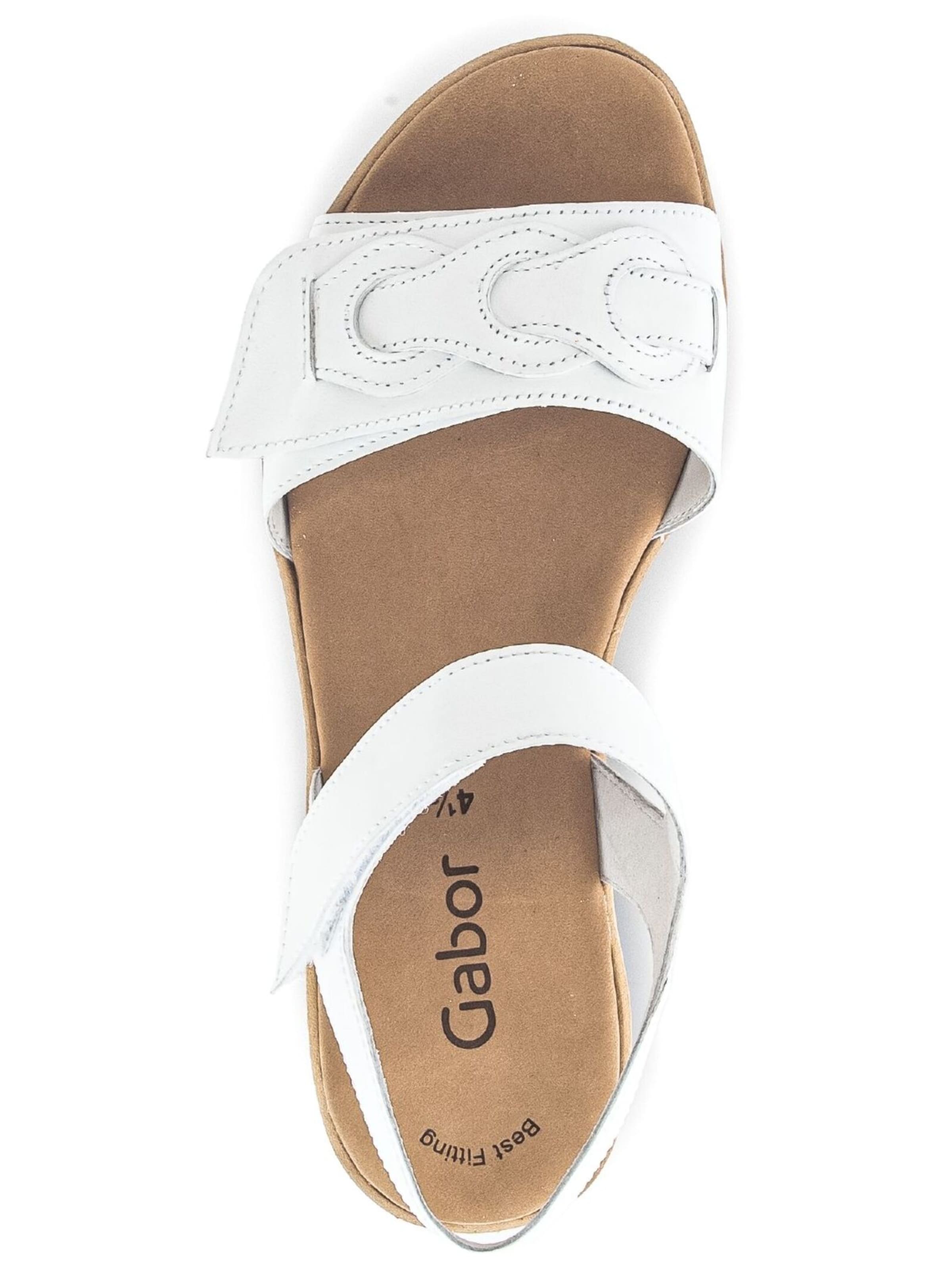 Sandales GABOR en blanc