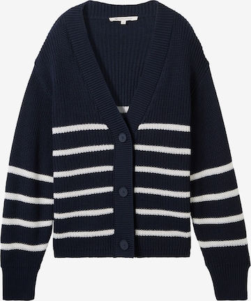 mėlyna TOM TAILOR DENIM Kardiganas: priekis