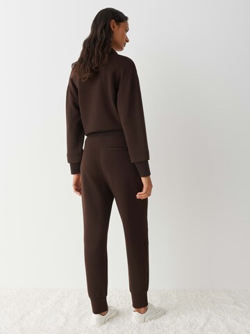 OPUS Tapered Broek 'Myha club' in Bruin