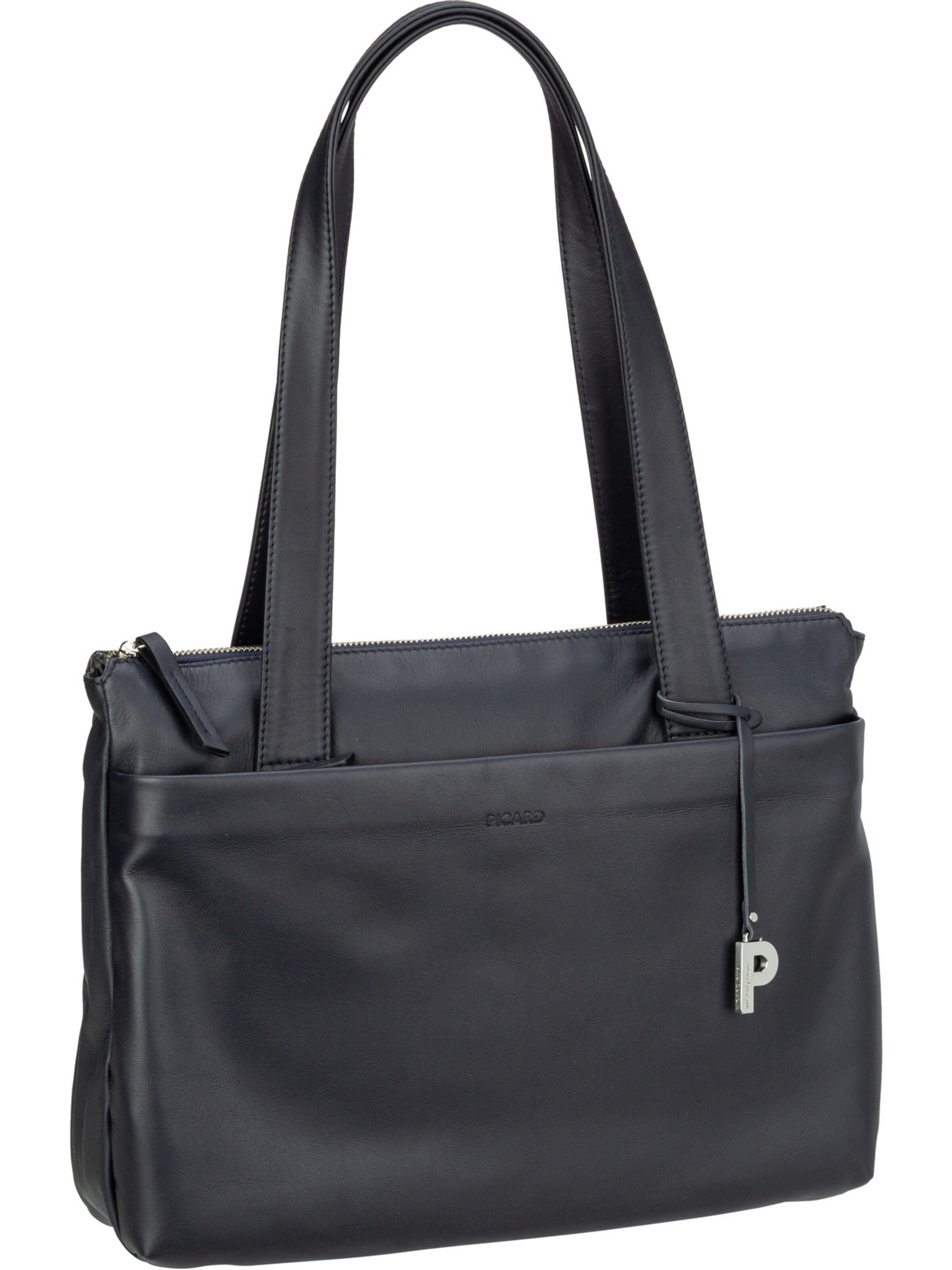 Picard Shopper in Blau: Vorderseite