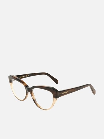 FERRAGAMO Zonnebril 'Ferragamo SF3046' in Bruin: voorkant