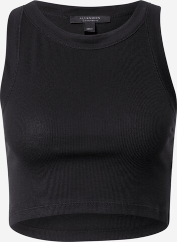 AllSaints Top 'Rina' in Black: front