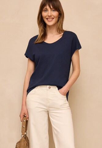 Street One Studio Shirt in Blue: front
