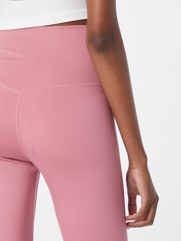 NIKE - Skinny Calças de desporto 'One' em rosa