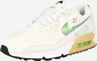 Nike Sportswear Platform trainers 'AIR MAX 90 SE' in Green / Lime / Black / White, Item view