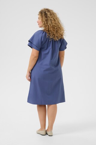 KAFFE CURVE Kleid 'Irsa' in Blau