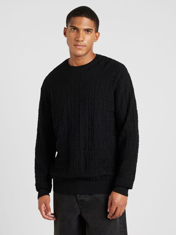 Pull-over ICEBERG en noir : devant