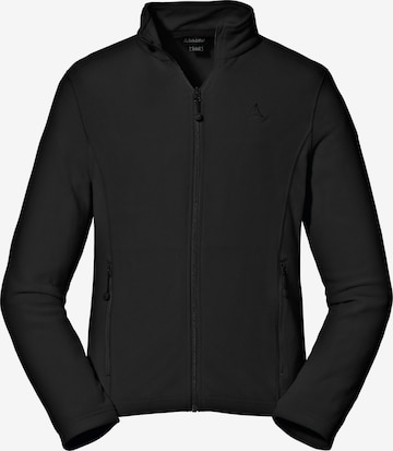 Schöffel Athletic Fleece Jacket 'Cincinnati' in Black: front