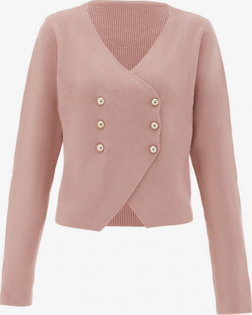 rožinė NAEMI Kardiganas: priekis