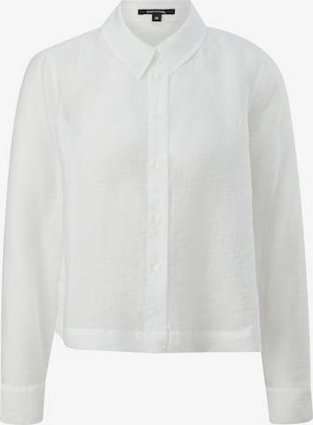 COMMA - Blusa en blanco: frente