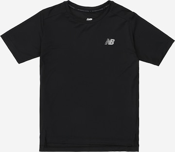 T-Shirt fonctionnel 'Accelerate' new balance en noir : devant