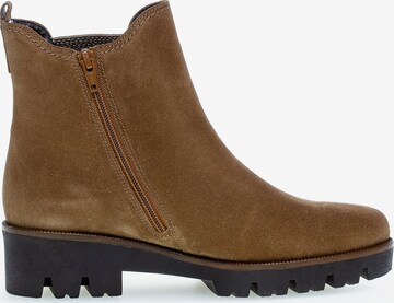 GABOR Chelsea Boots 'Davos' in Brown