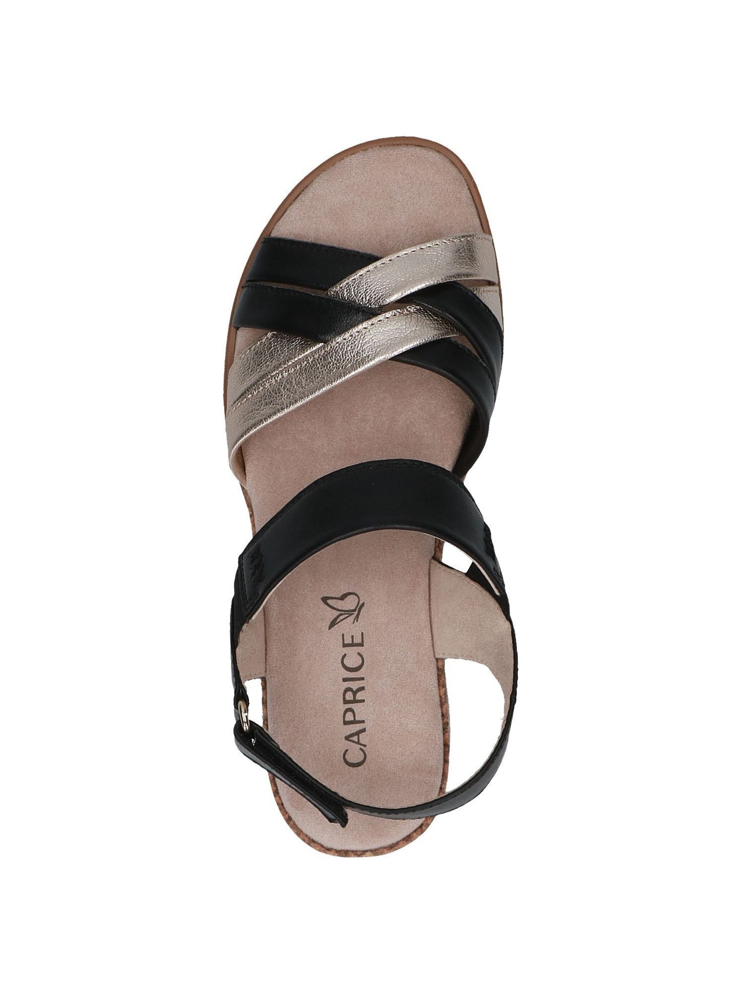 CAPRICE Sandaal in Zwart