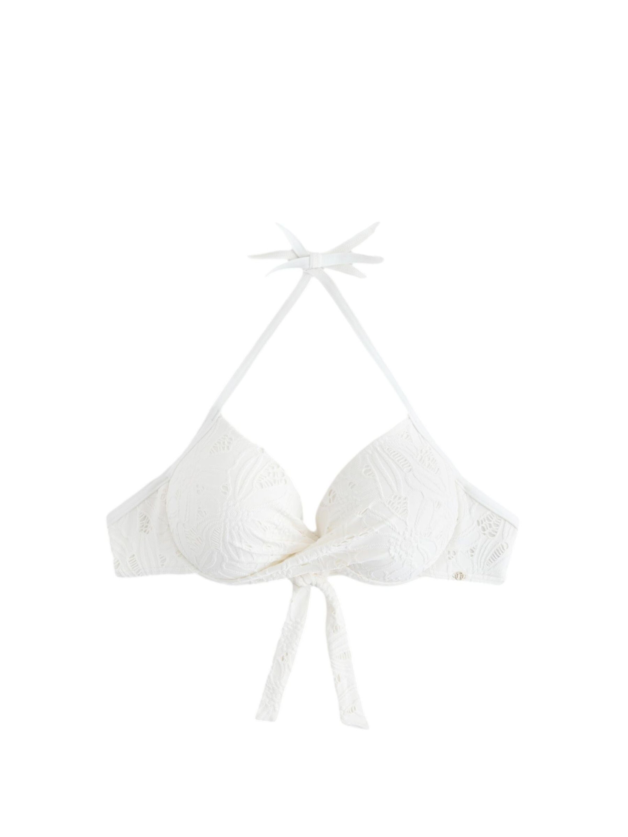 Next Bikinitop in Beige: Vorderseite