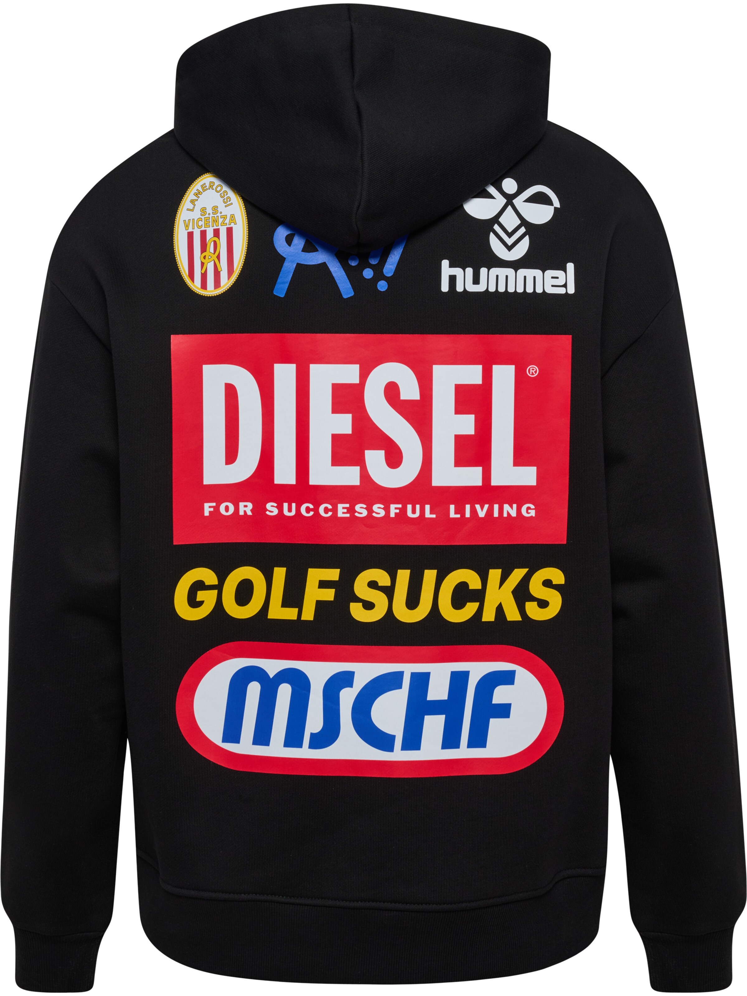 Hummel Sportsweatshirt in Zwart