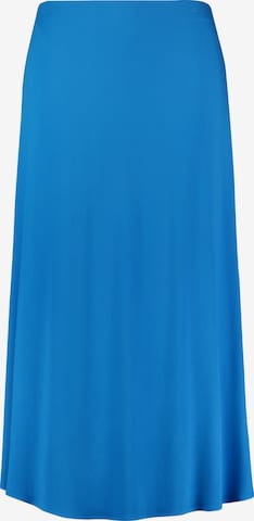 SAMOON Skirt in Blue: front