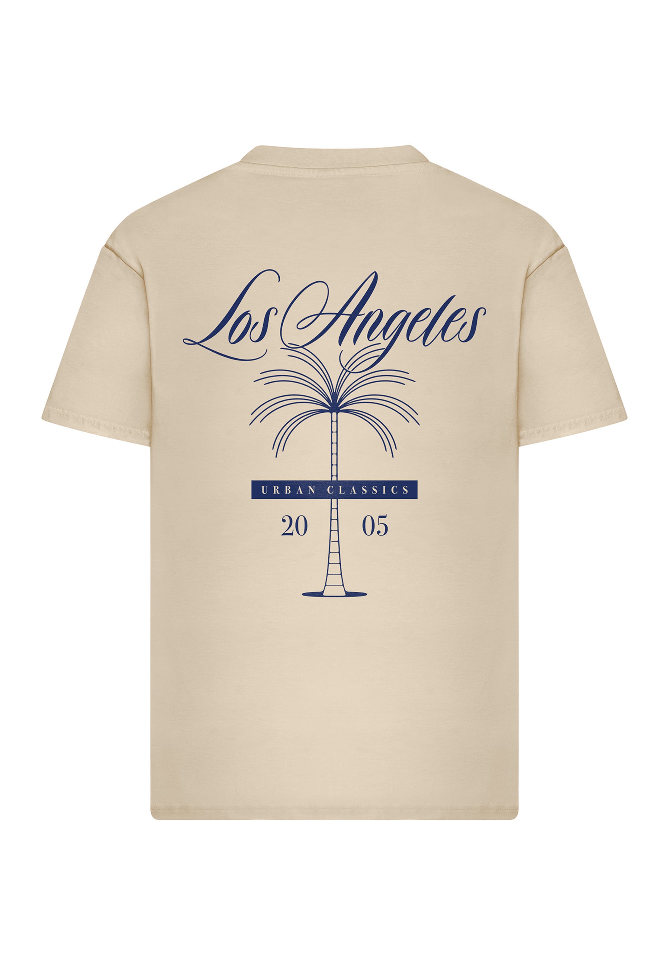 Maglietta 'Palm' di Urban Classics in beige