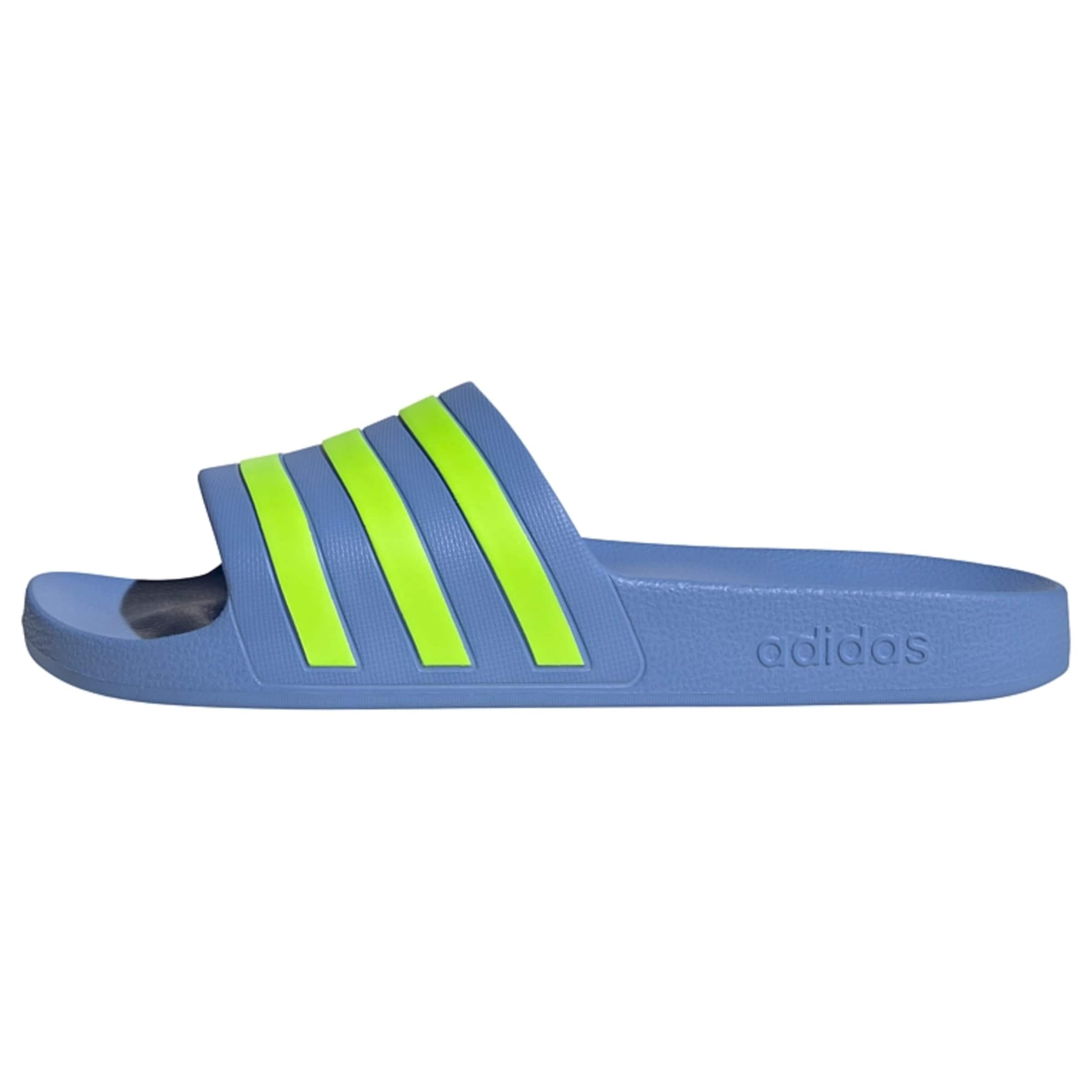 Claquettes / Tongs 'Adilette' ADIDAS PERFORMANCE en bleu : devant